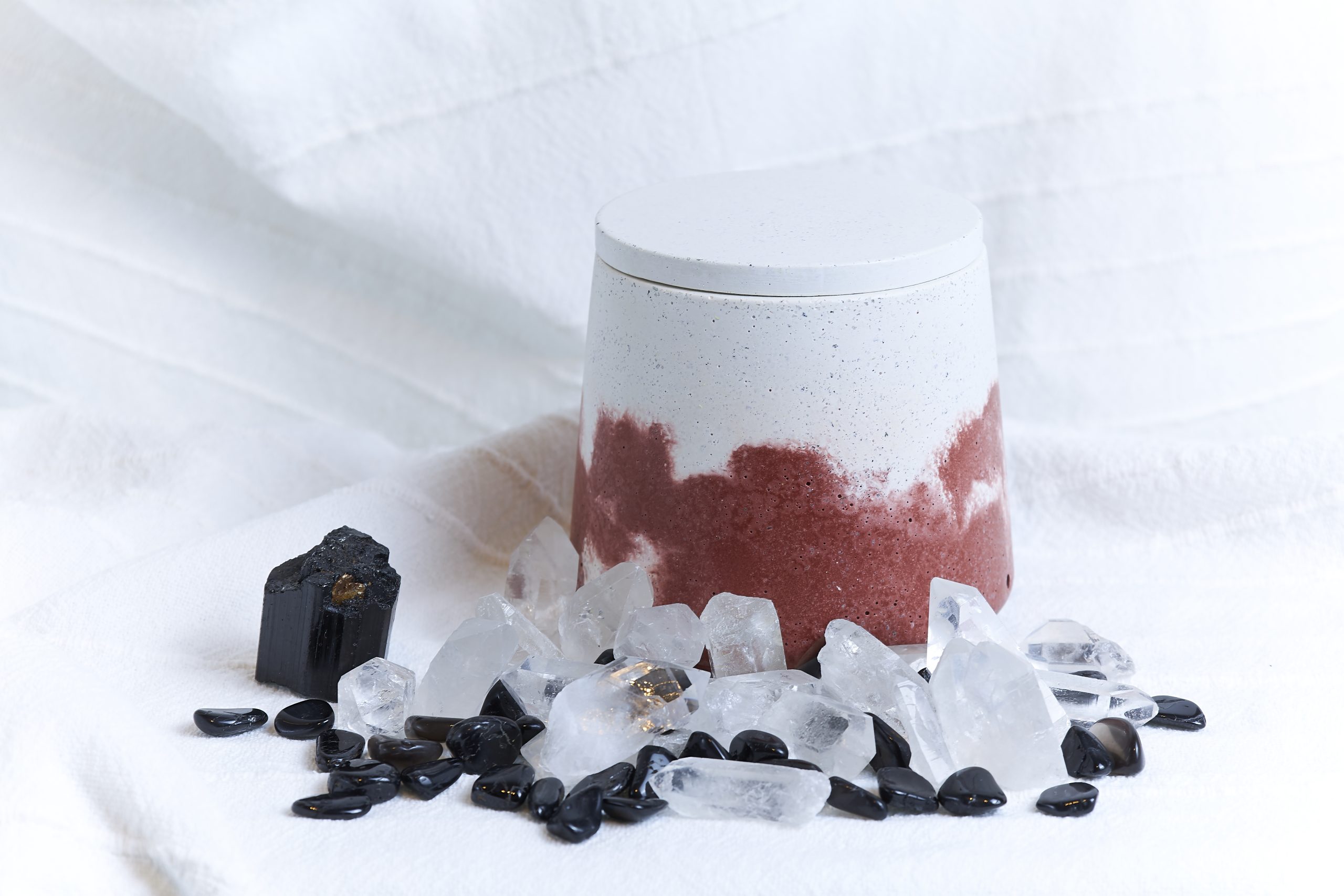 Vela de soja aromática Svadhisthana 3 Vela de soja para yoga, relajación y conexión energética