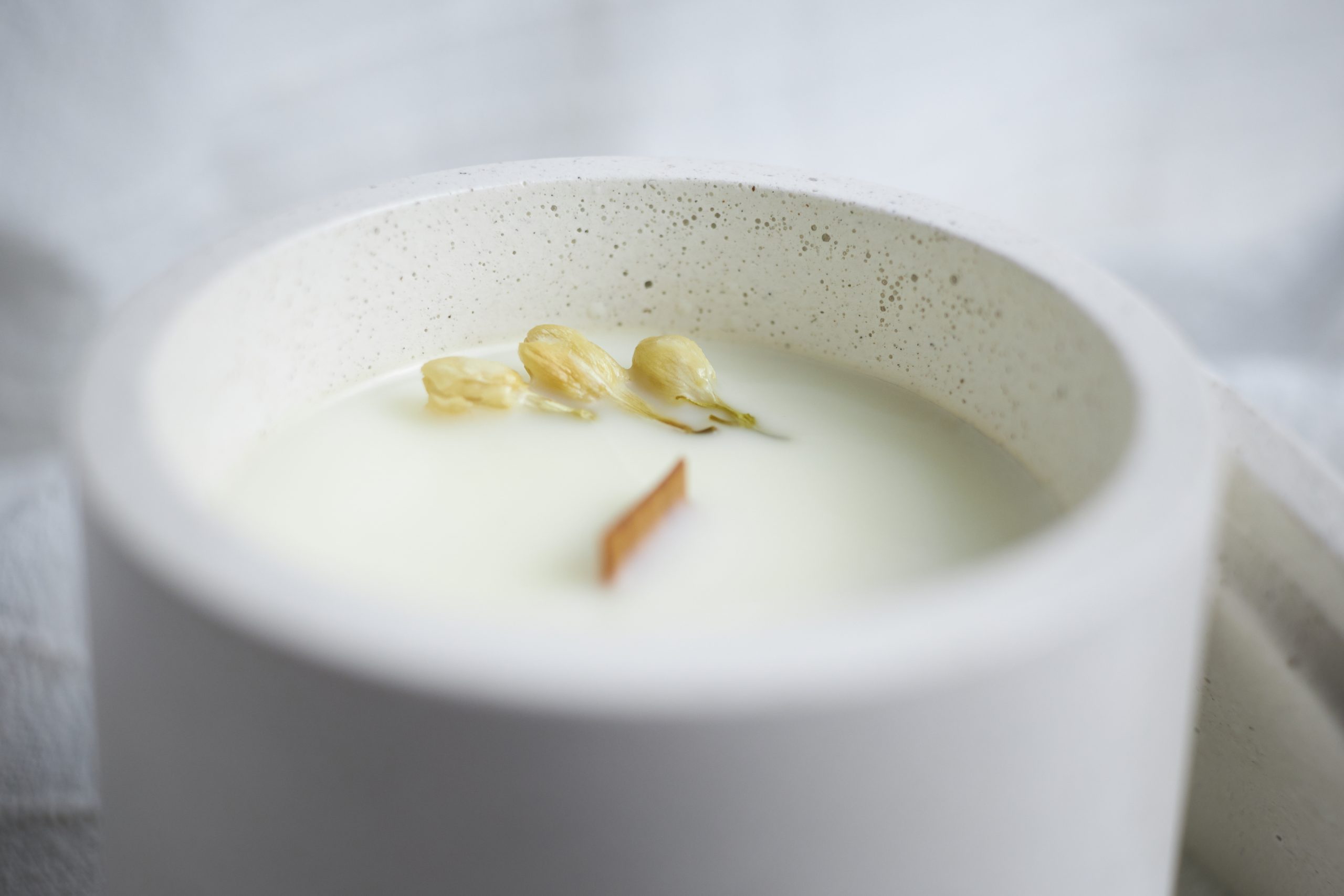Vela de soja aromática Jazmín 8 vela de soja de jazmín ideal para aromatizar y decorar espacios con calma