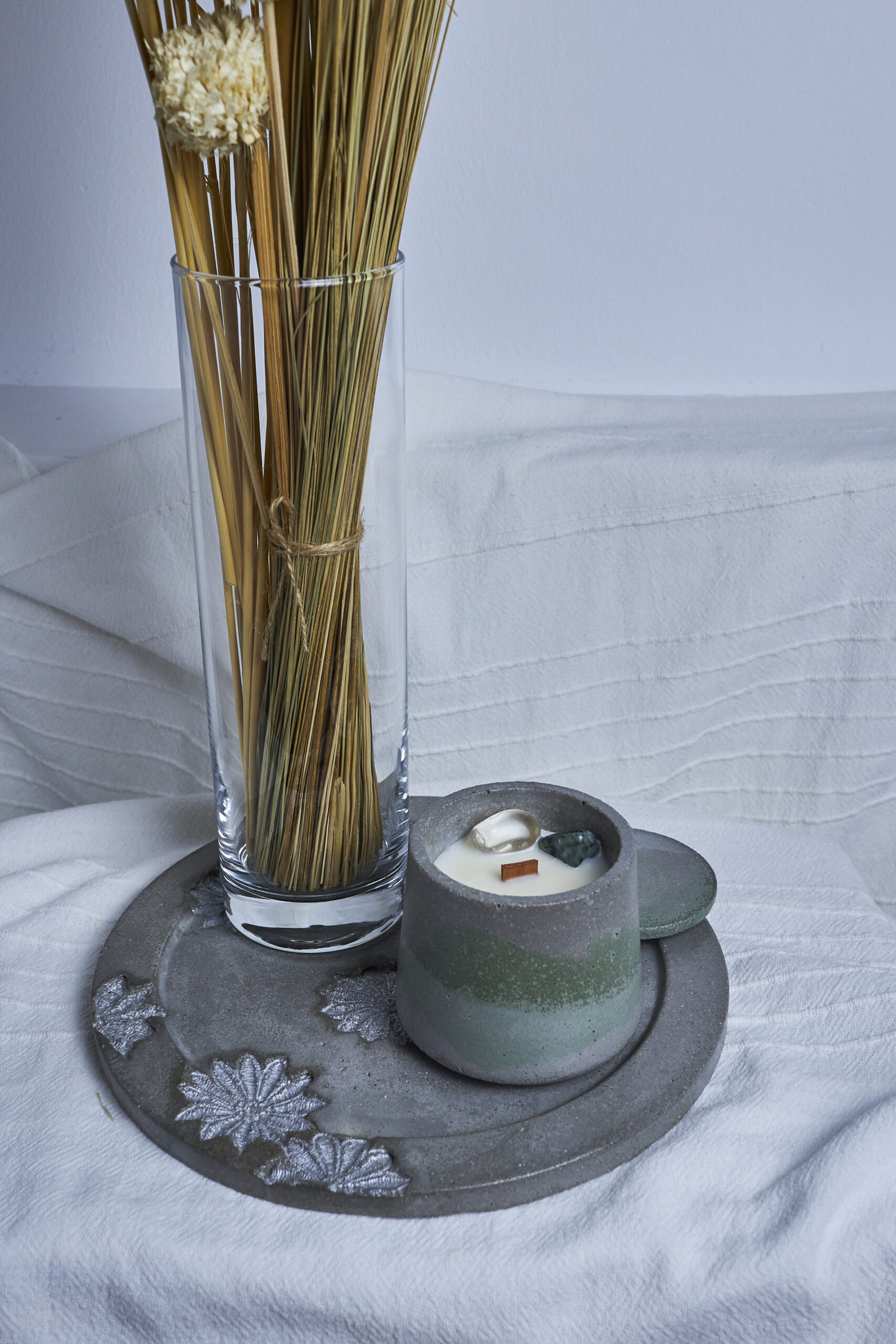 Vela de soja aromática Petricor 5 Vela aromática inspirada en el aroma a tierra mojada